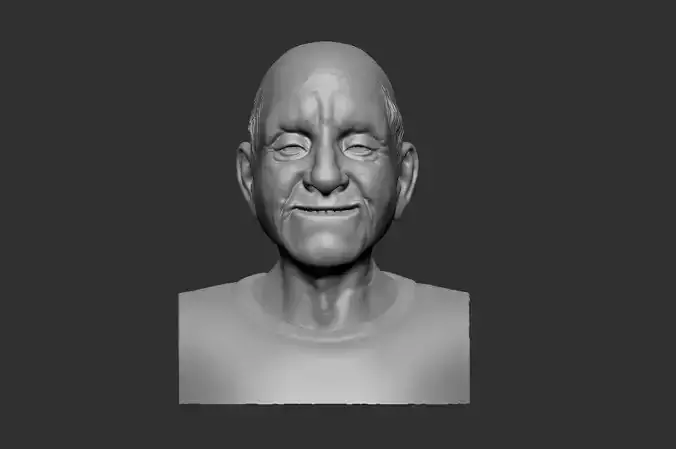 old man - Popeye -  grandfather BUST