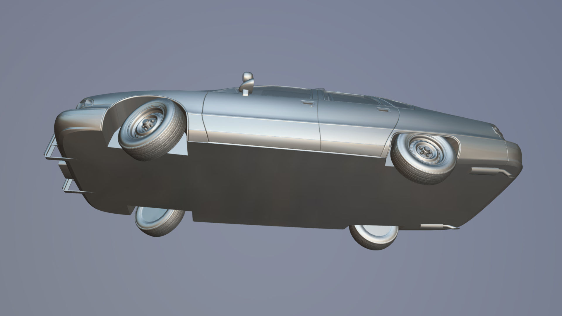 NYPD  police car Low-poly 3D model_32