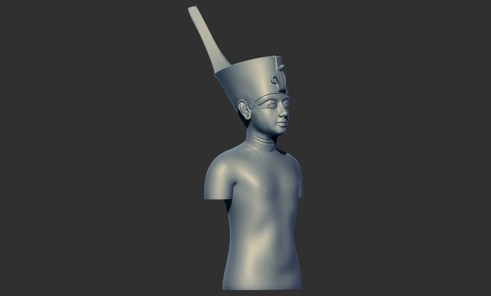 Mannequin of Tutankhamun 3D Printable model 3D print model_7