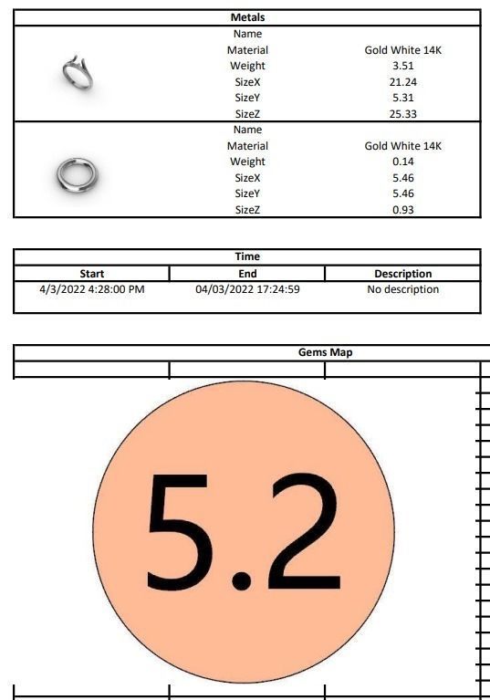 Solitaire Ring -Saphire-Ruby-Diamond 3D print model_8