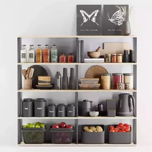 kitchen accessories 002 3D model
