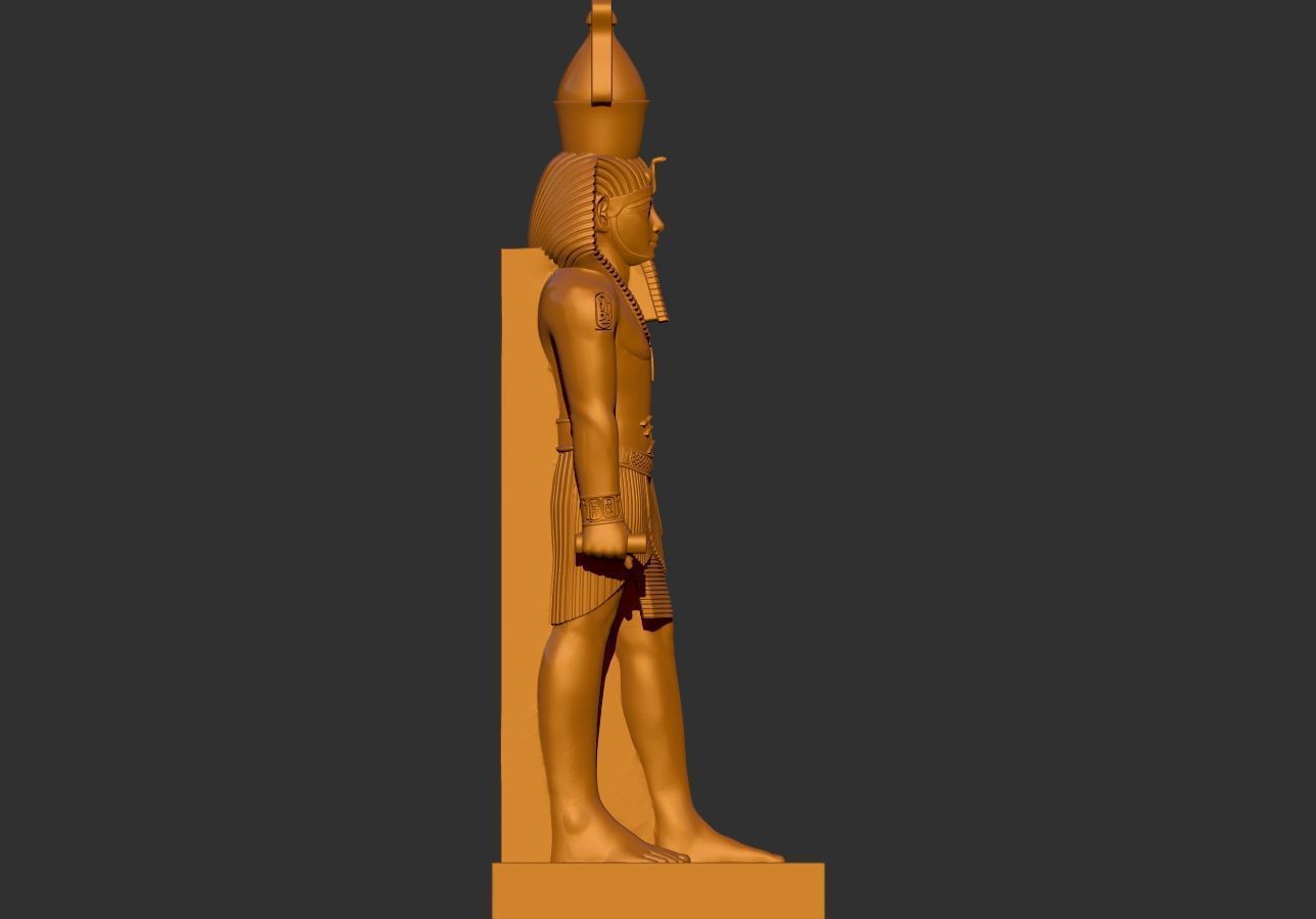 Ramesses Ramses  II statue  STL 3D Printable model 3D print model_3