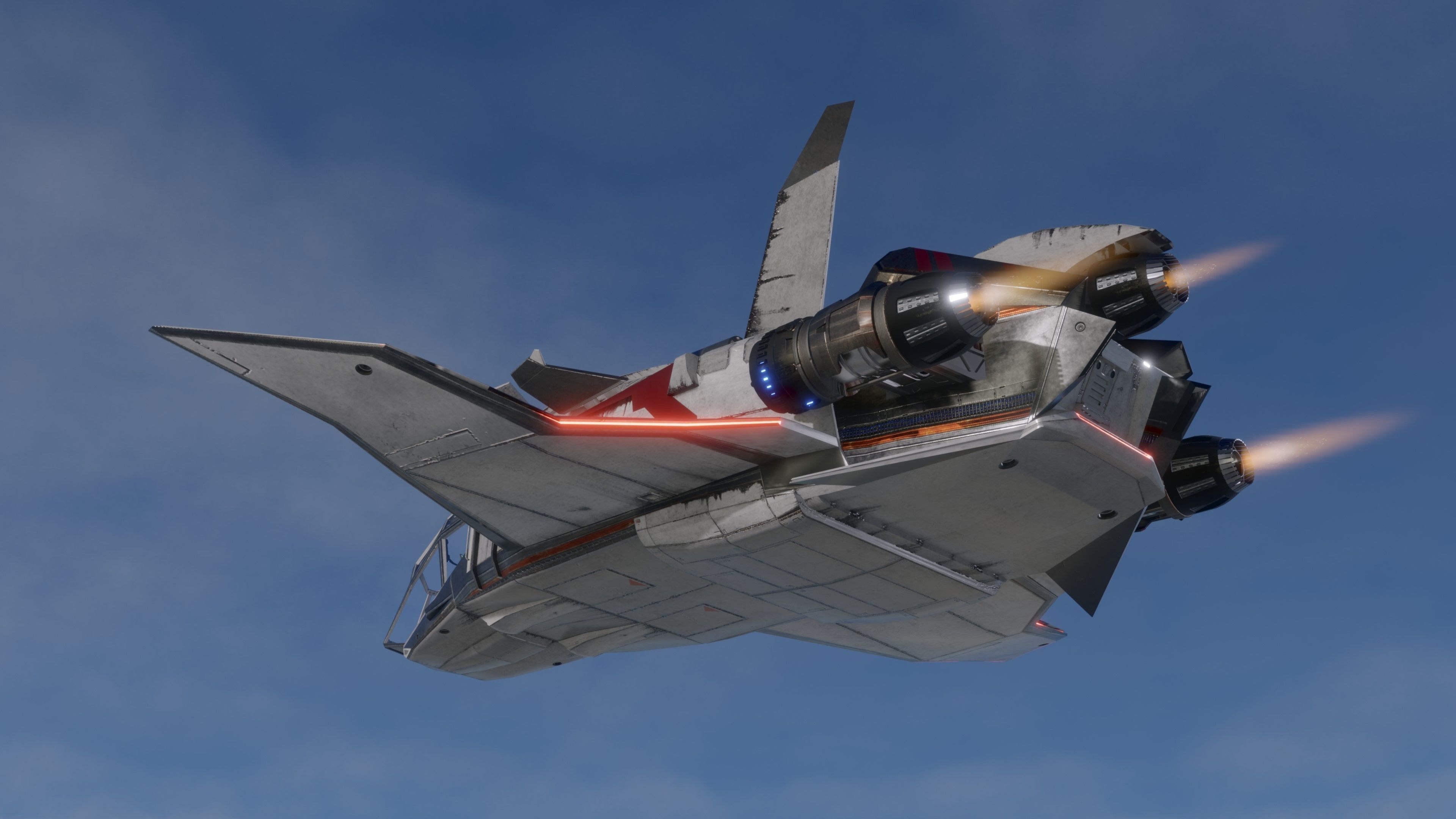 Space Ship - Rigged - Fully Textured - include inside Low-poly 3D model_22