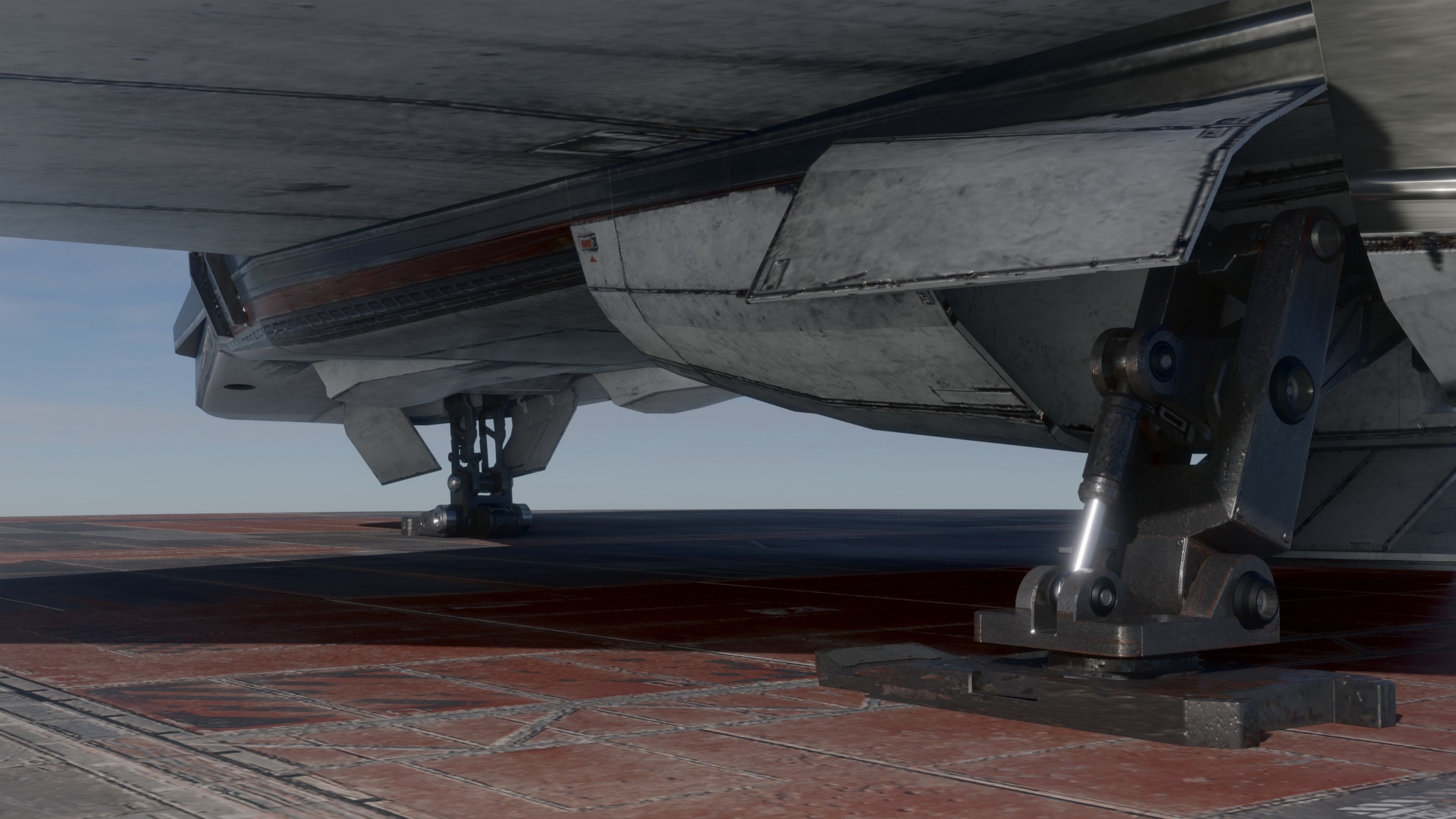 Space Ship - Rigged - Fully Textured - include inside Low-poly 3D model_21