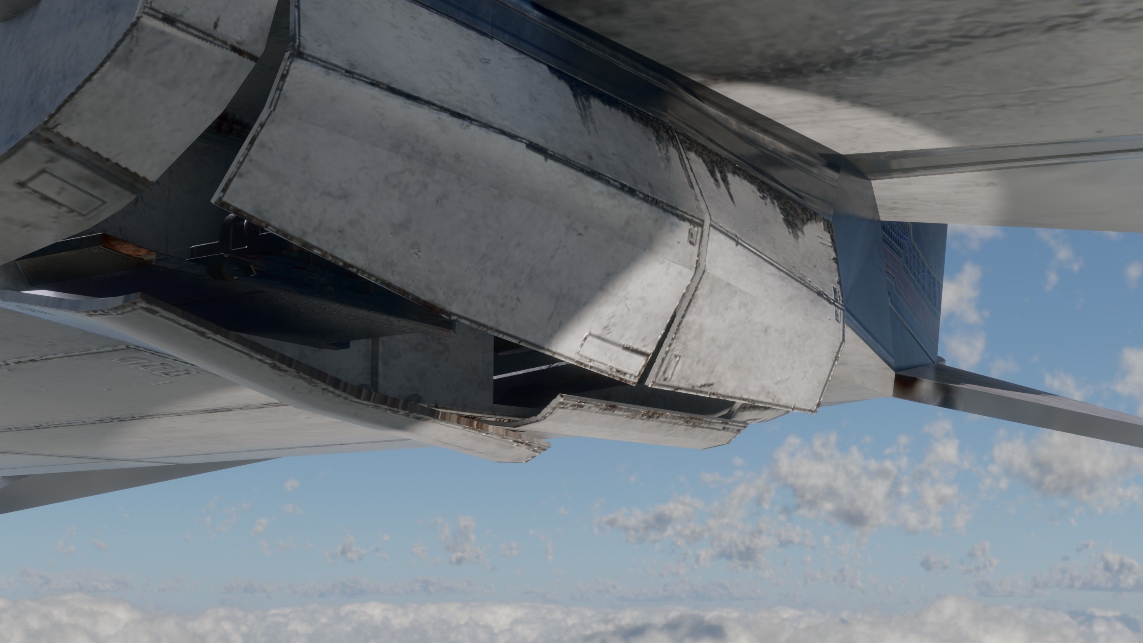 Space Ship - Rigged - Fully Textured - include inside Low-poly 3D model_28