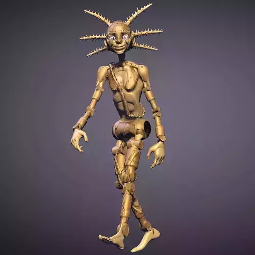 Robot  High quality character full Rigged and Animated