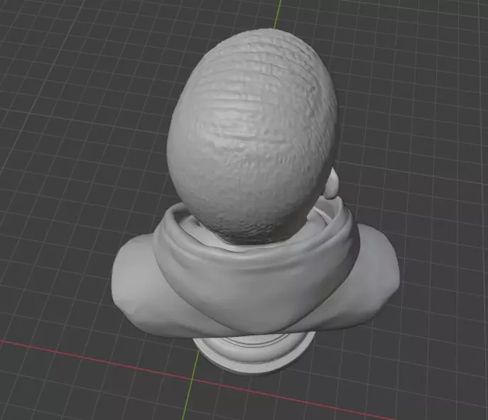 Drake bust  3D print model_6