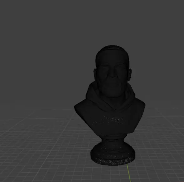 Drake bust  3D print model_16