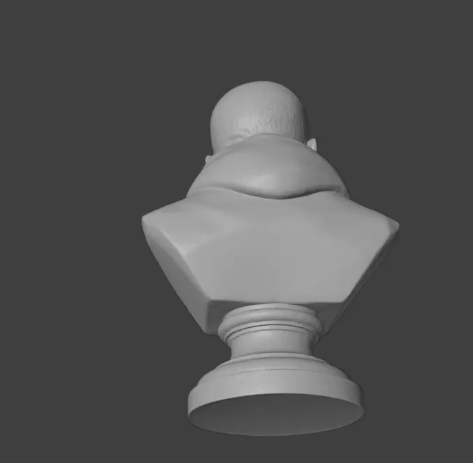 Drake bust  3D print model_3