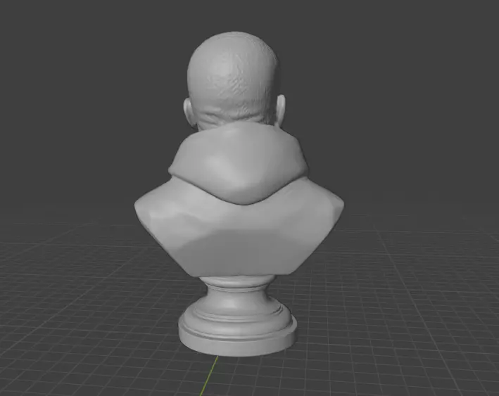 Drake bust  3D print model_5
