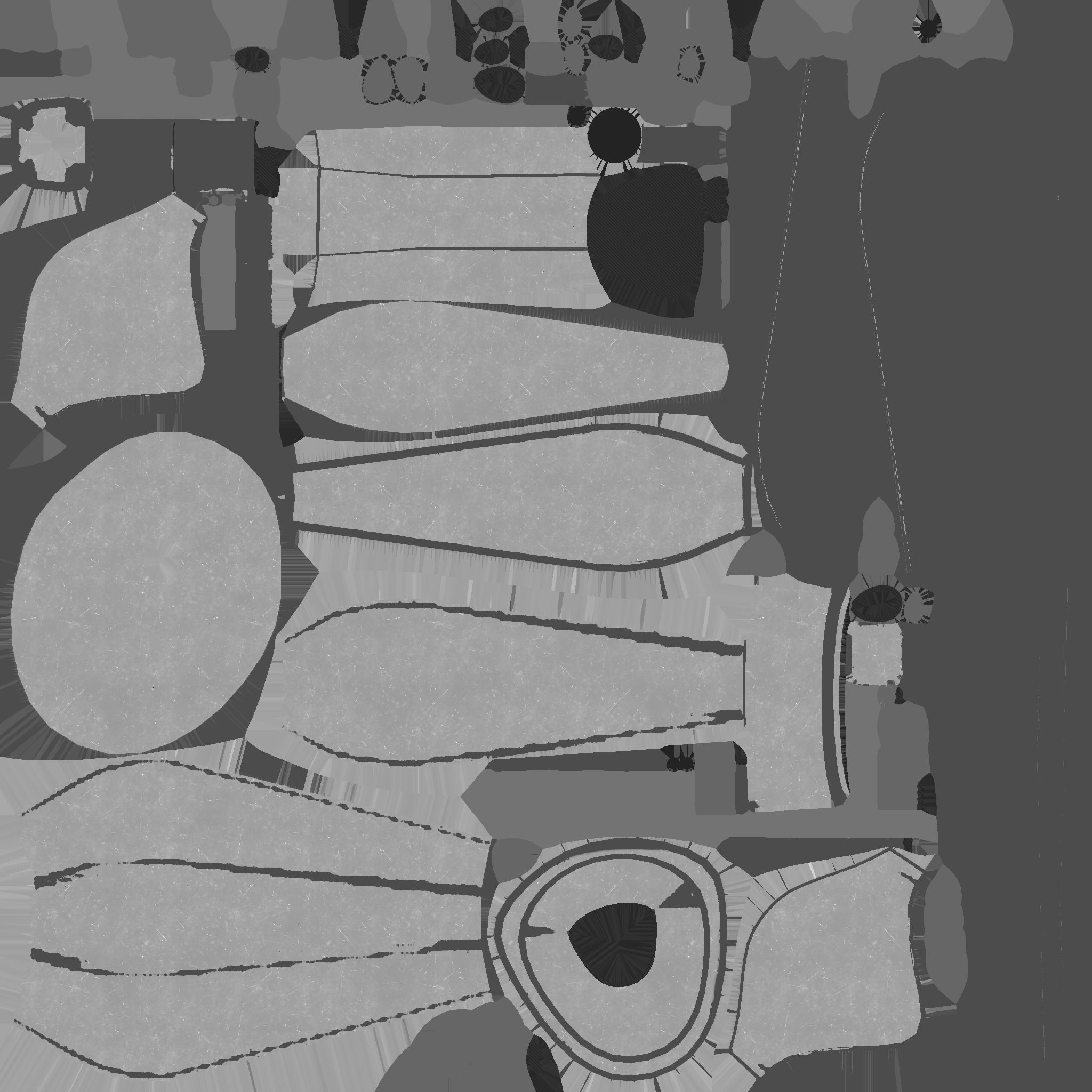 Insect Robot F01 Steel - SciFi Character Design Low-poly 3D model_26