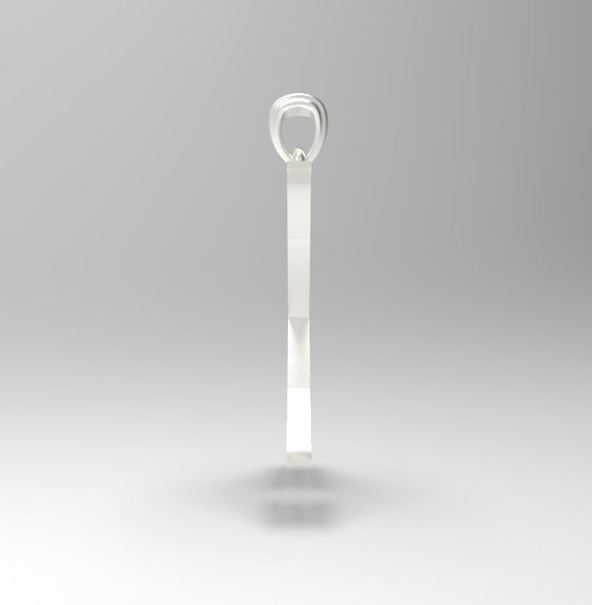 Alphabet Latin X 3D print model_16