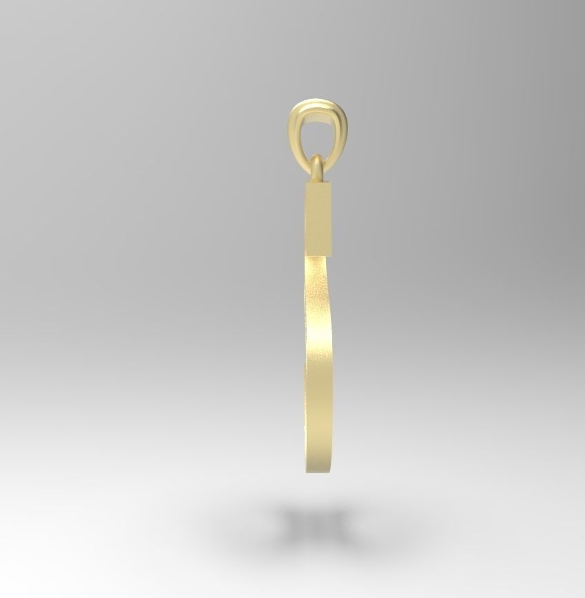 Alphabet Latin S 3D print model_9