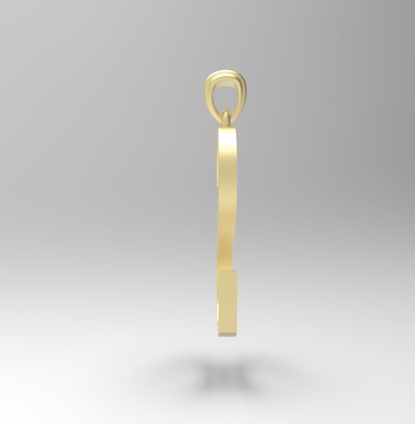 Alphabet Latin S 3D print model_4