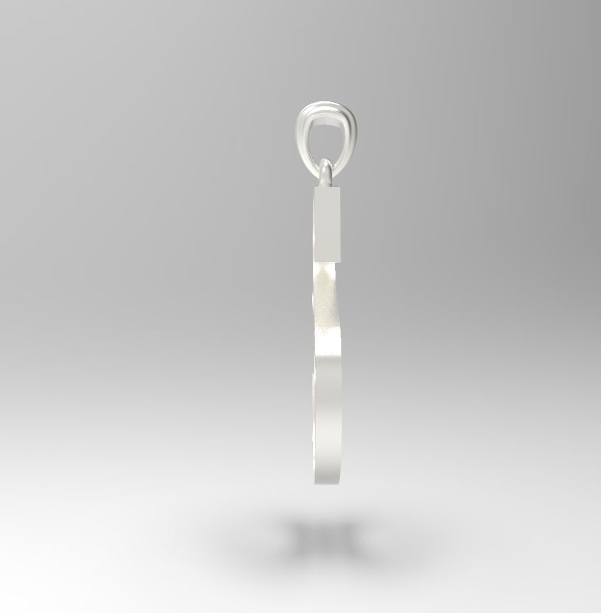 Alphabet Latin S 3D print model_21