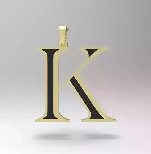 Alphabet Latin K