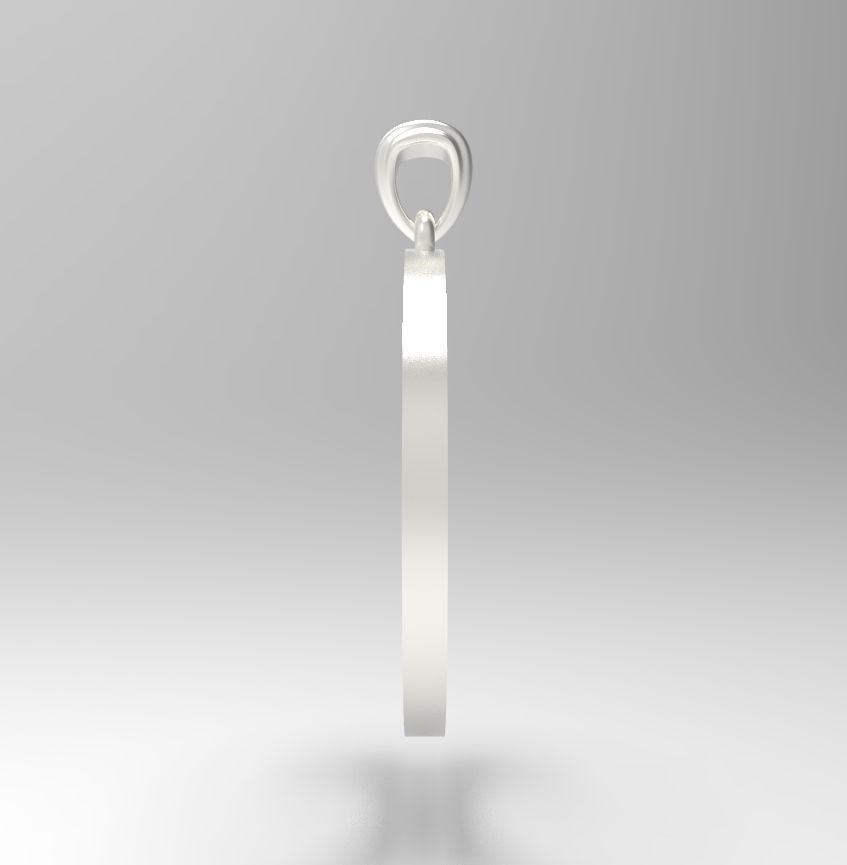 Alphabet Latin G 3D print model_15