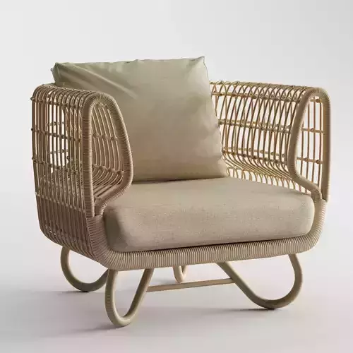 Cane-Line Nest fauteuil exterieur chair 3D model