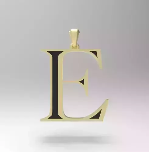 Alphabet Latin E