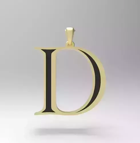 Alphabet Latin D