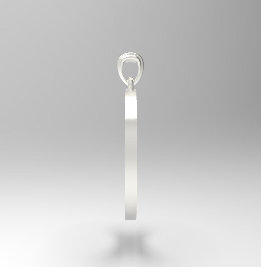 Alphabet Latin C 3D print model_21