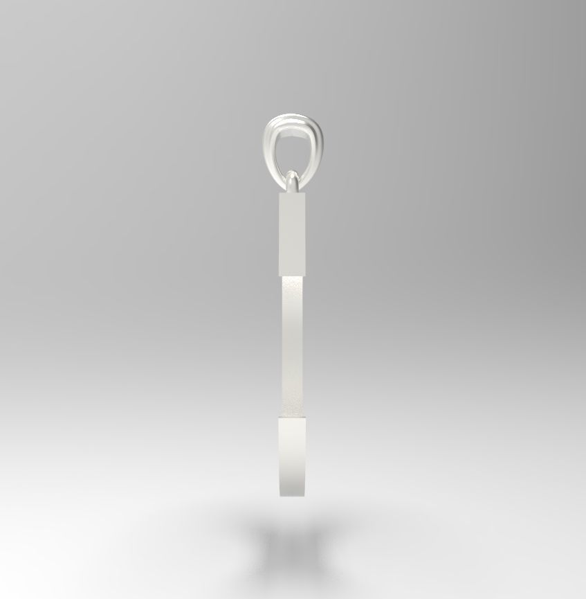 Alphabet Latin C 3D print model_26