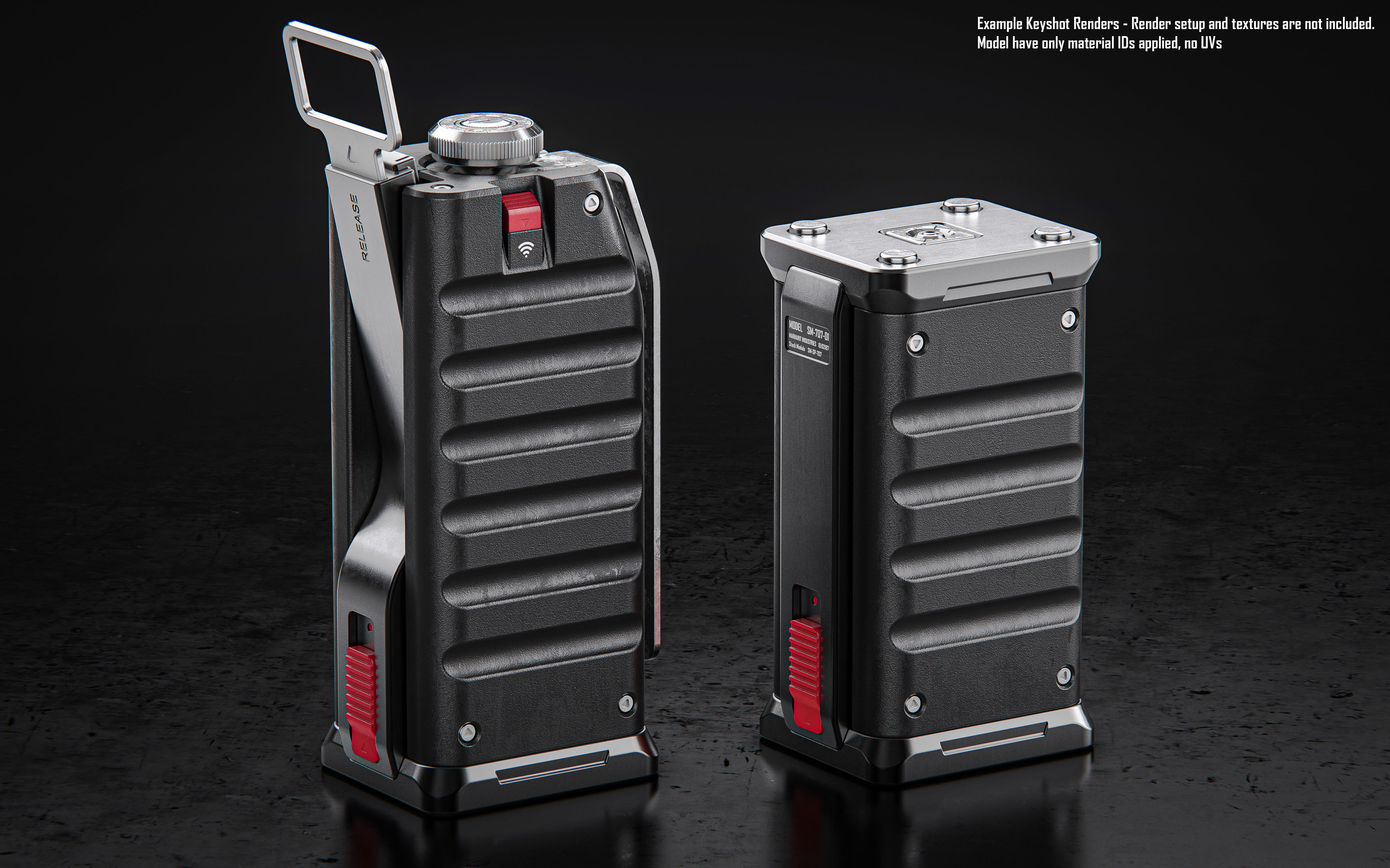 Stackable Grenade 3D model_1