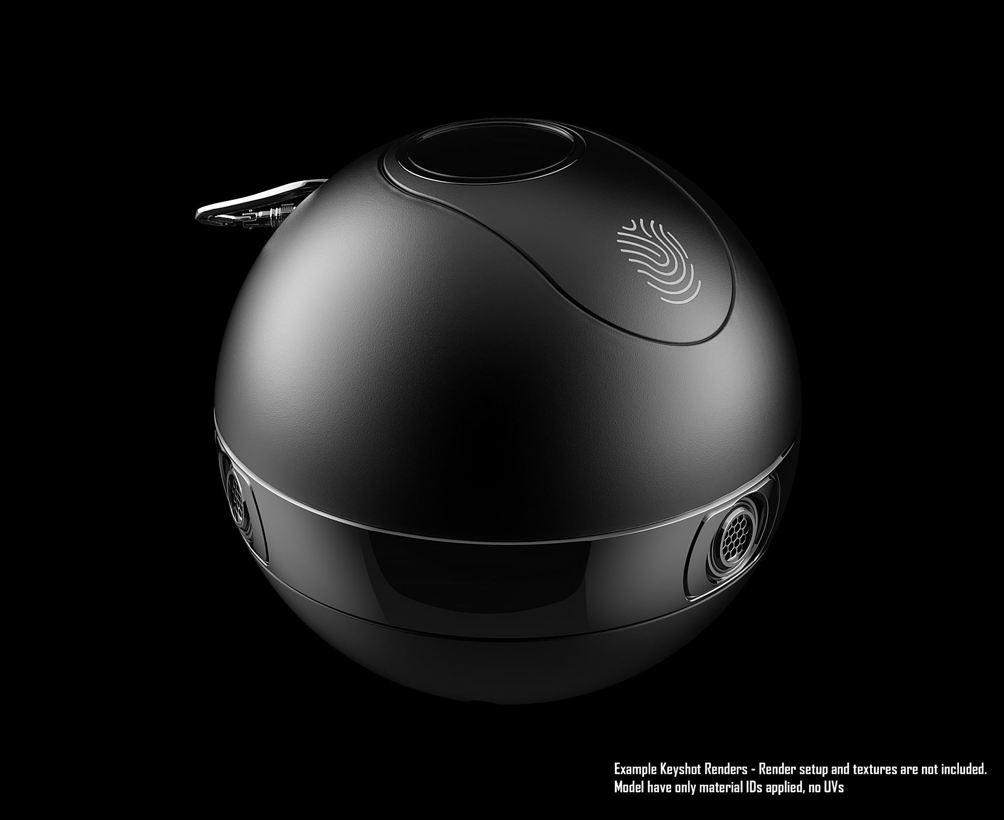 Smoke Grenade 3D model_1