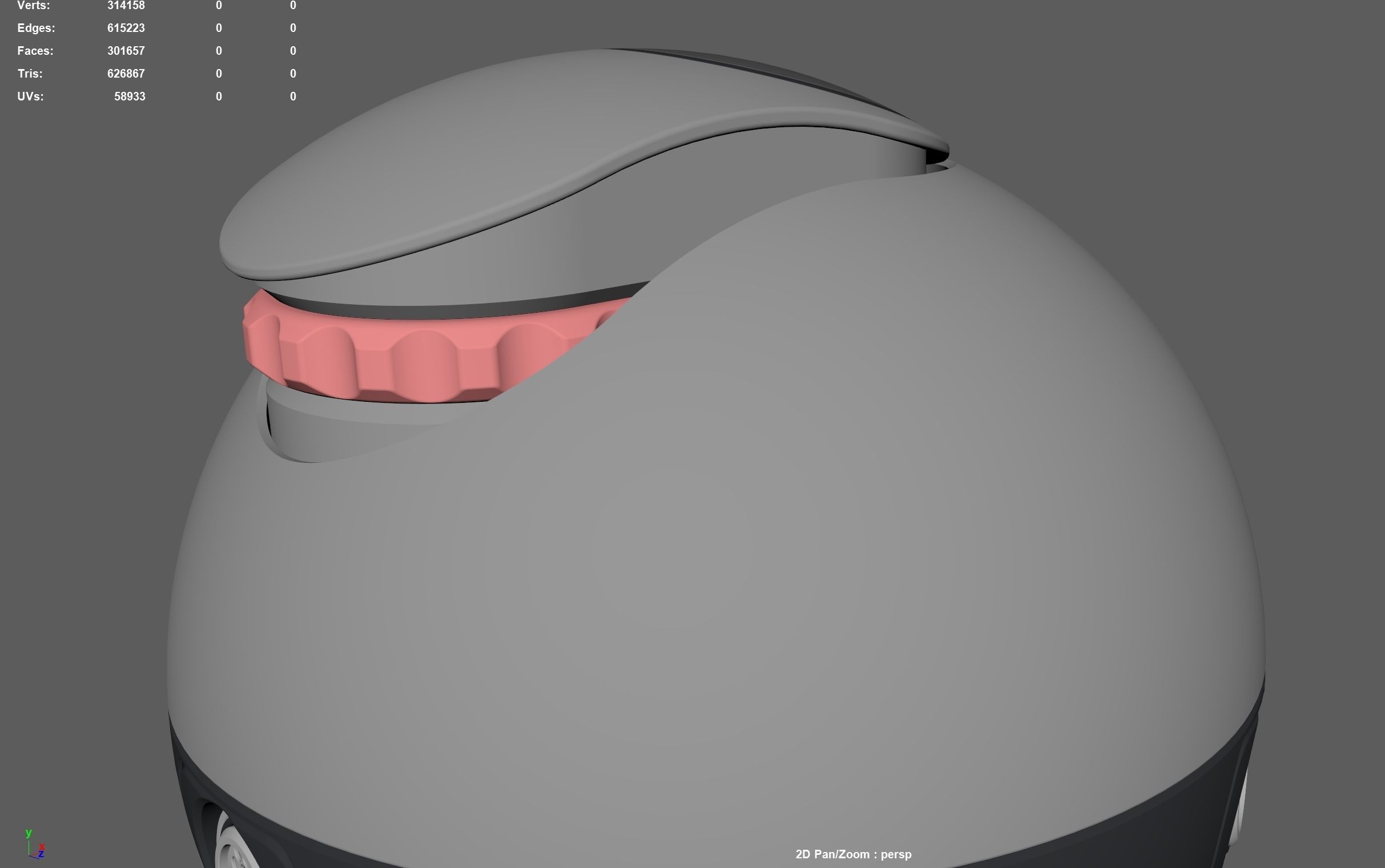 Smoke Grenade 3D model_7