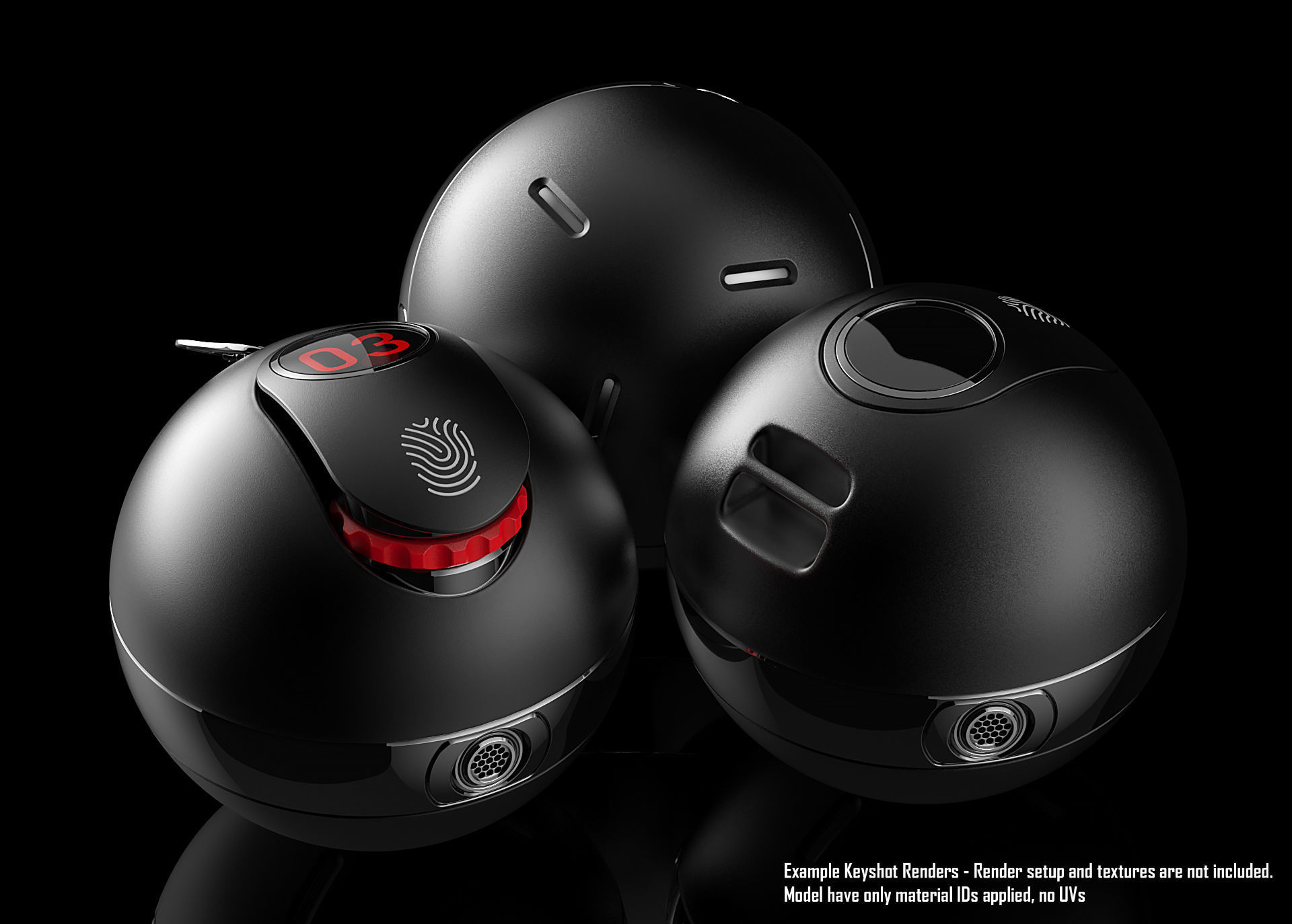 Smoke Grenade 3D model_4