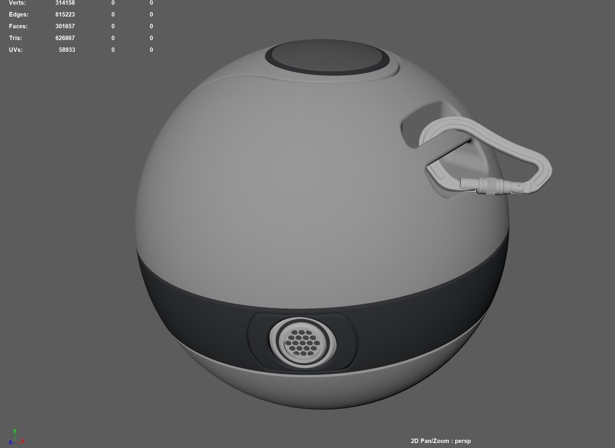 Smoke Grenade 3D model_5