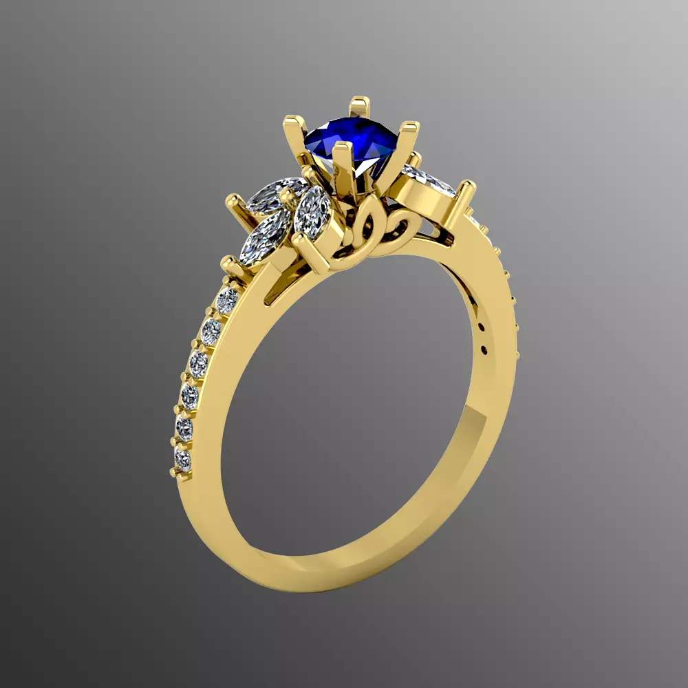 Ring n 62 3D print model_0
