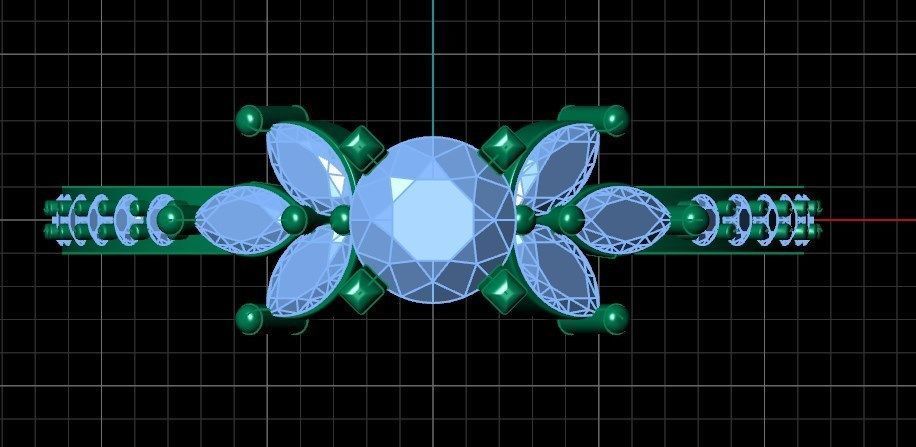 Ring n 62 3D print model_8