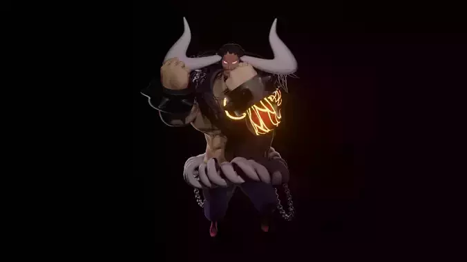 Kaido - one piece  Free 3D model