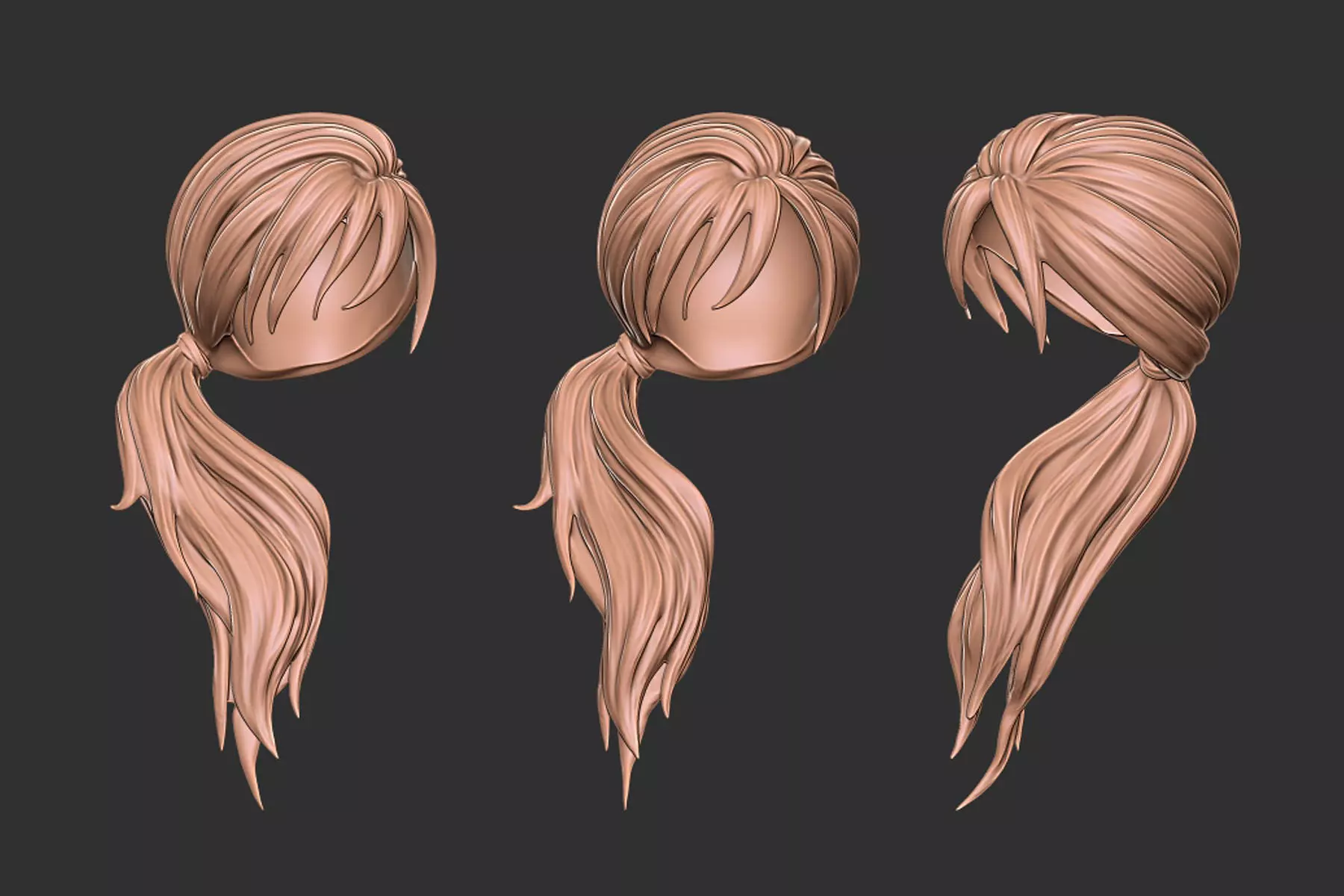 hair 28 3D model