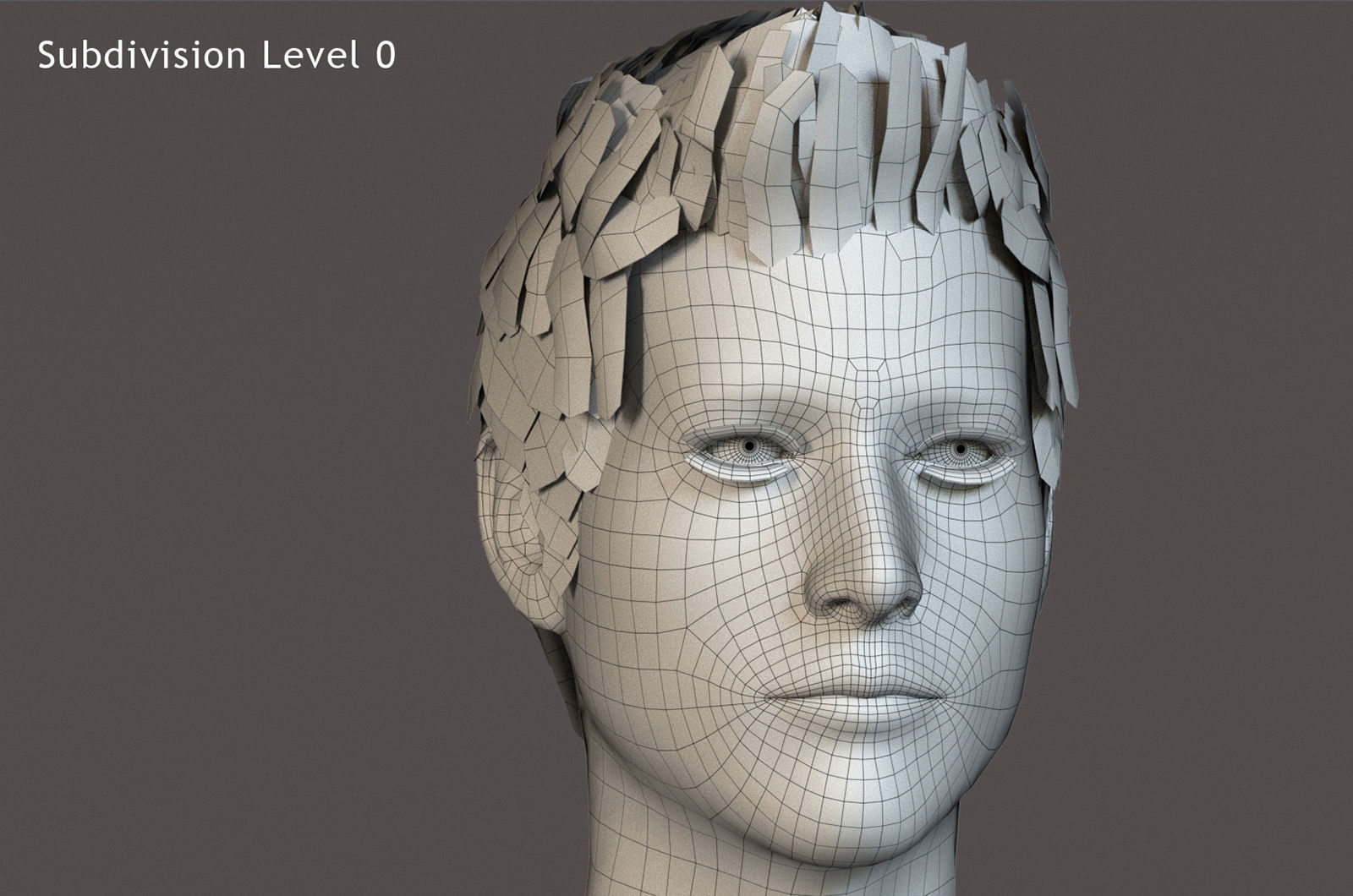 Male Female Base Rig Low-poly 3D model_19