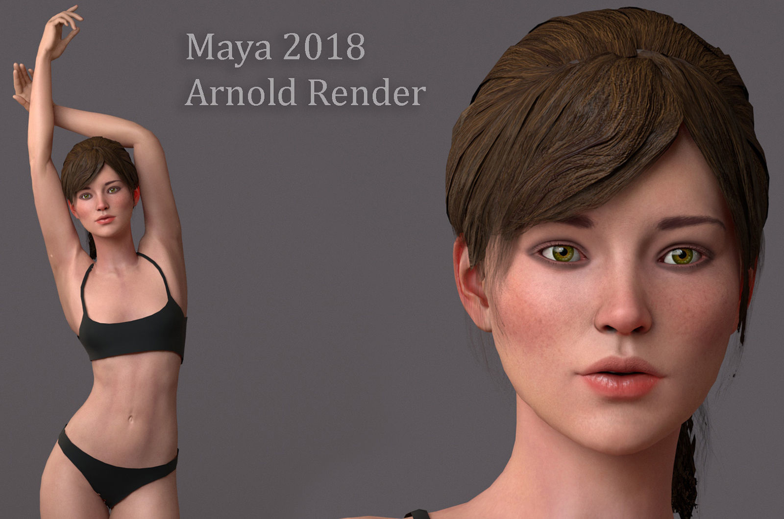 Male Female Base Rig Low-poly 3D model_13