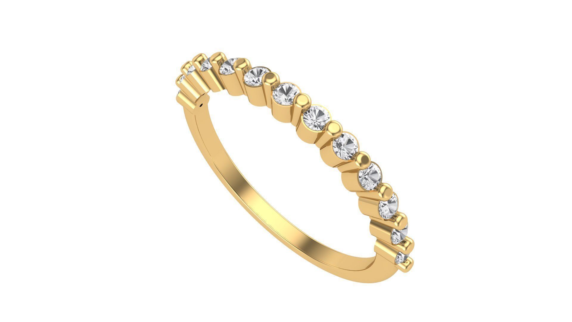 stack ring 3D print model_1