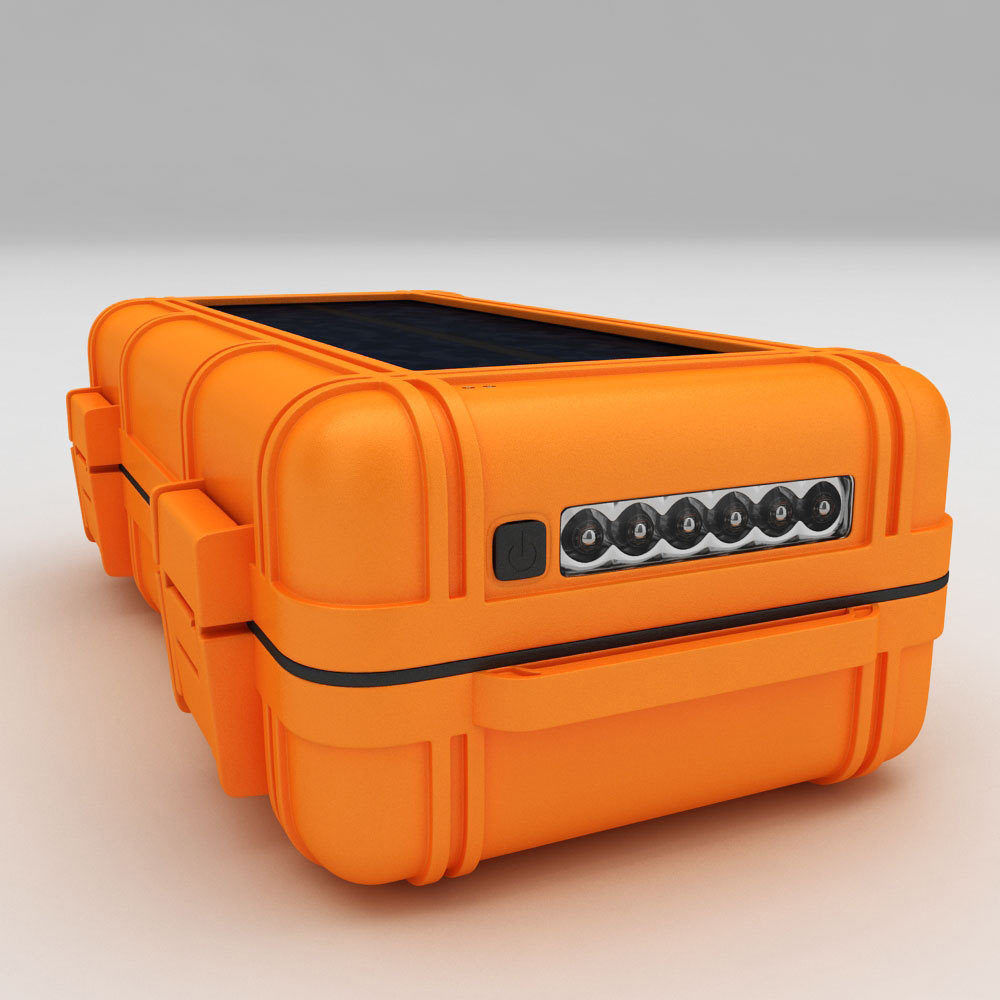 Boom Box speakers 3d model 3D model_1