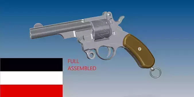 Mauser Zig-Zag Hinge  type 3D model