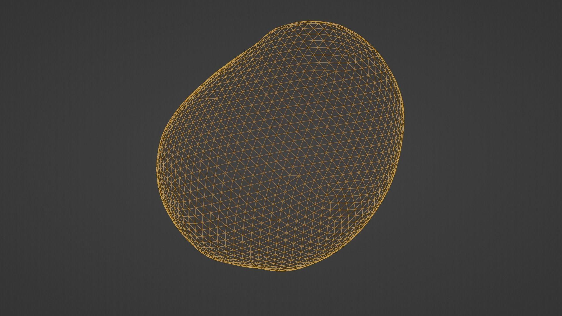 3D Scan Mango Kent Low Poly 3D model_14