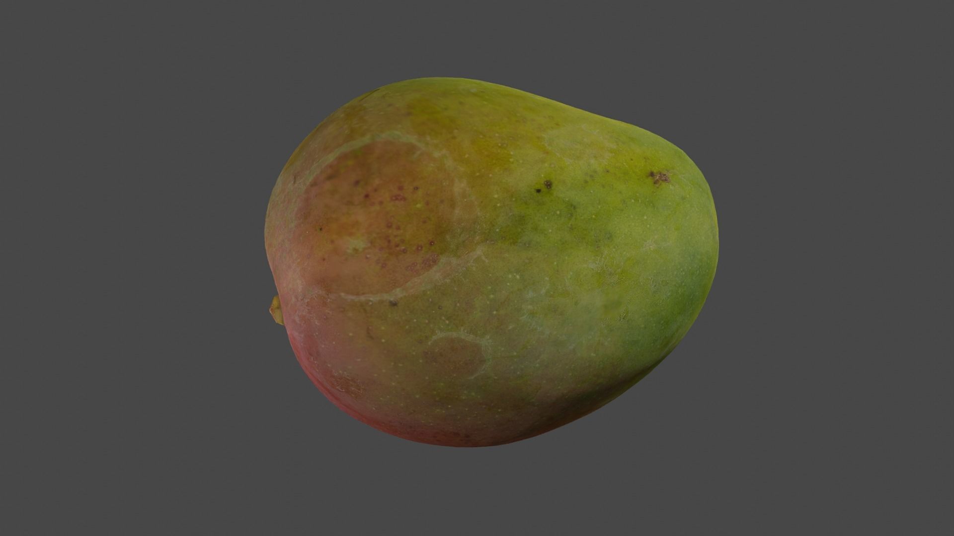 3D Scan Mango Kent Low Poly 3D model_8