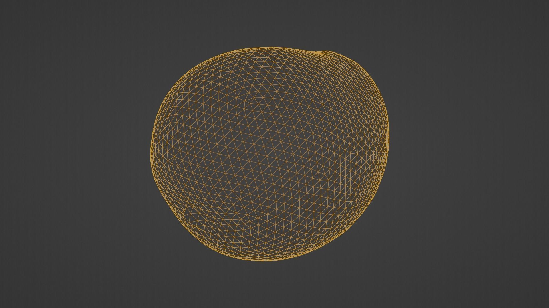 3D Scan Mango Kent Low Poly 3D model_15