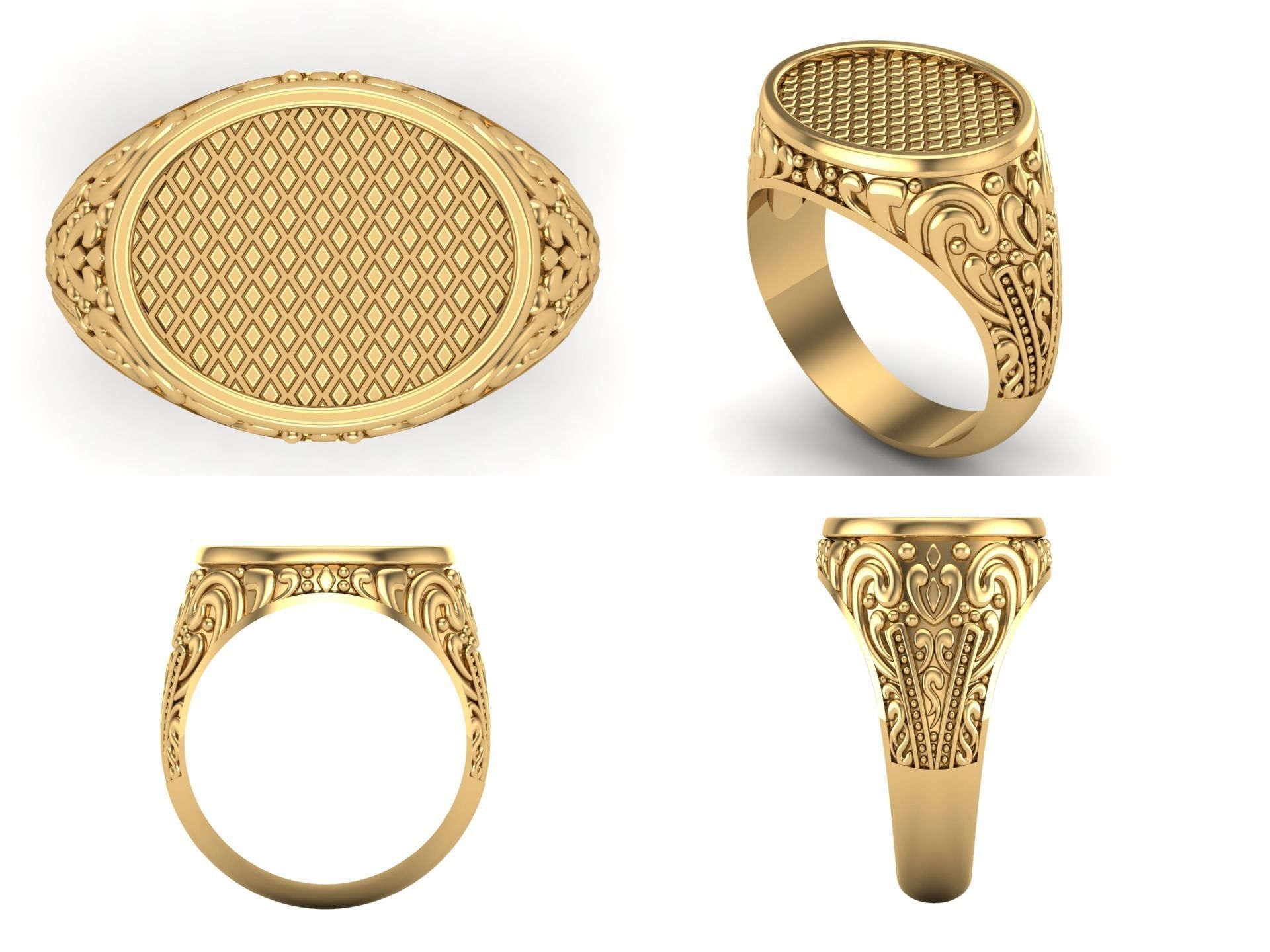 Ring sph19 3D print model_3