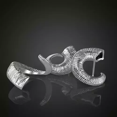 Horn jewelry collection 3D print model