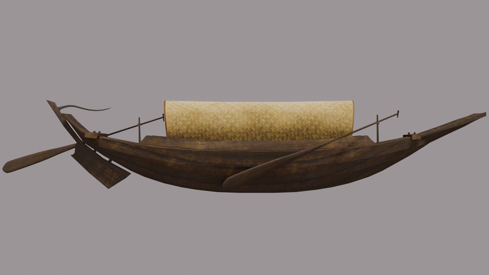 Thaiboat-Sampan Suan 3D model_5