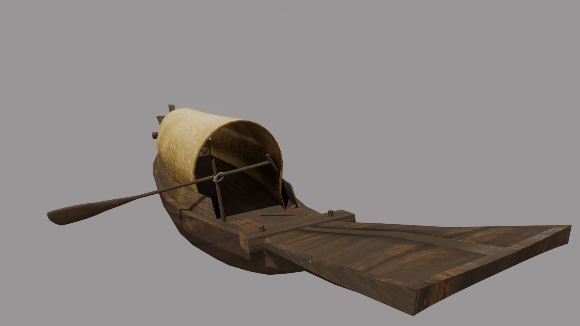 Thaiboat-Sampan Suan 3D model_8