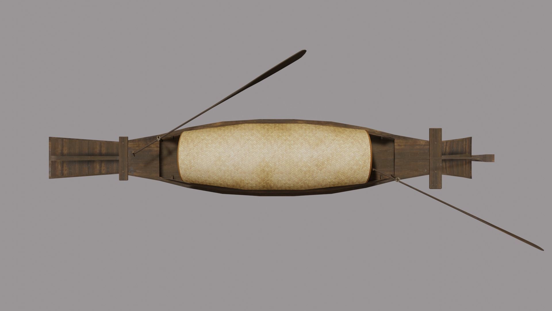 Thaiboat-Sampan Suan 3D model_9