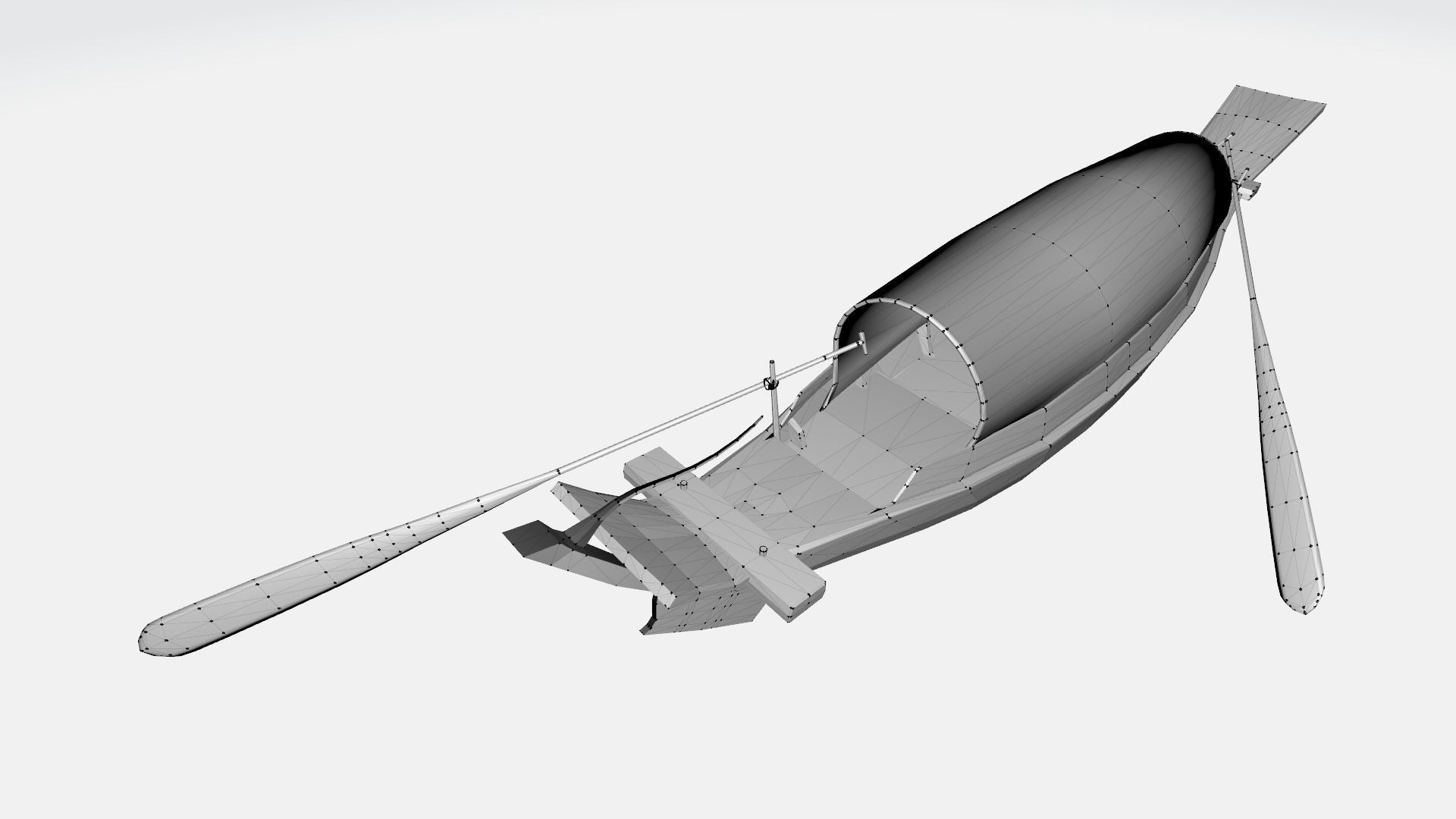 Thaiboat-Sampan Suan 3D model_4