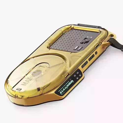 Disc Music Player 3D model